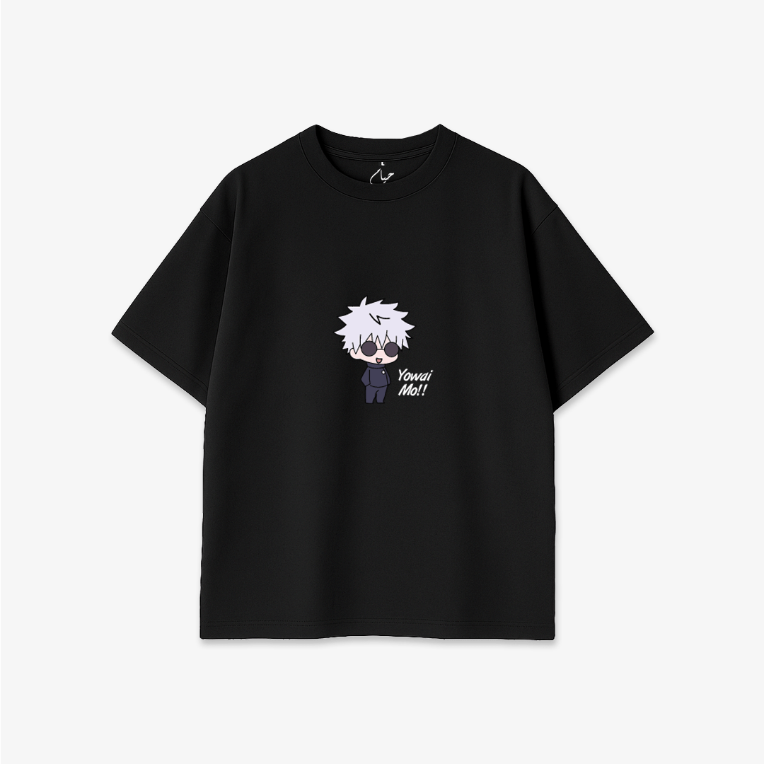 Yowai Mo!! - JuJutSu Kaisen - Printed Oversized T-Shirt