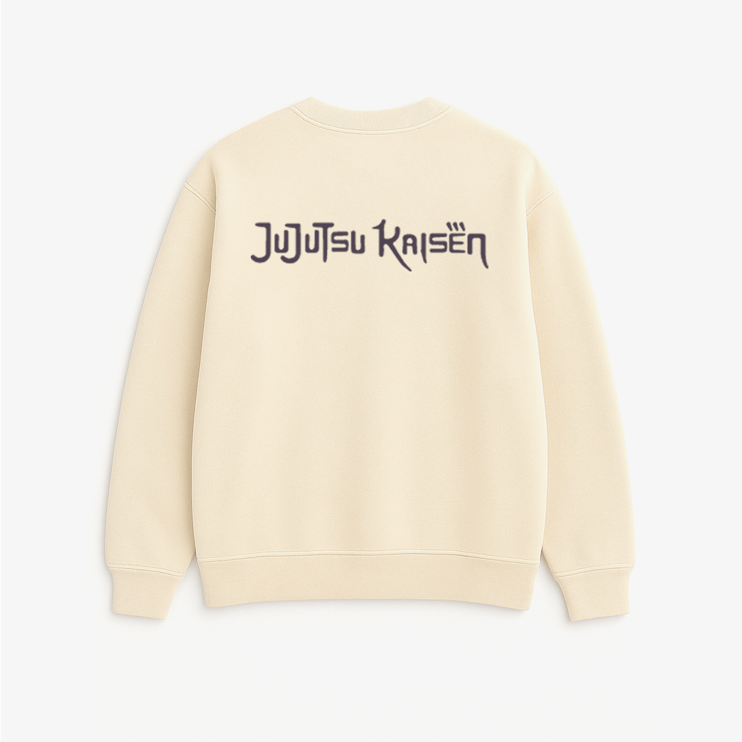 Yowai Mo!! - JuJutSu Kaisen - Printed Oversized Sweatshirt