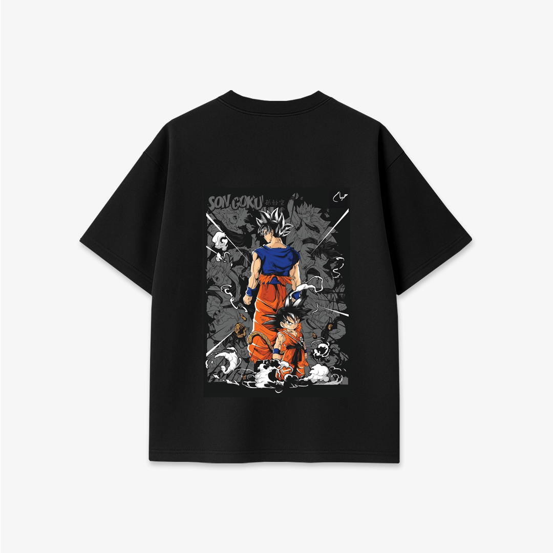 DBZ - Son Goku - Printed Oversized T-Shirt