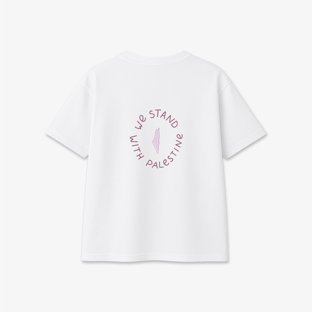 WSW Palestine - Printed Oversized T-Shirt