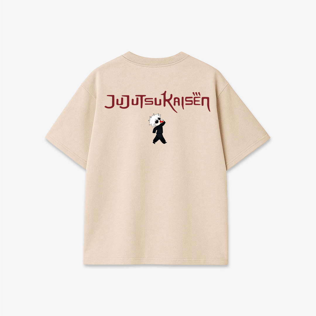 JuJutSu Kaisen Blooded - Printed Oversized T-Shirt