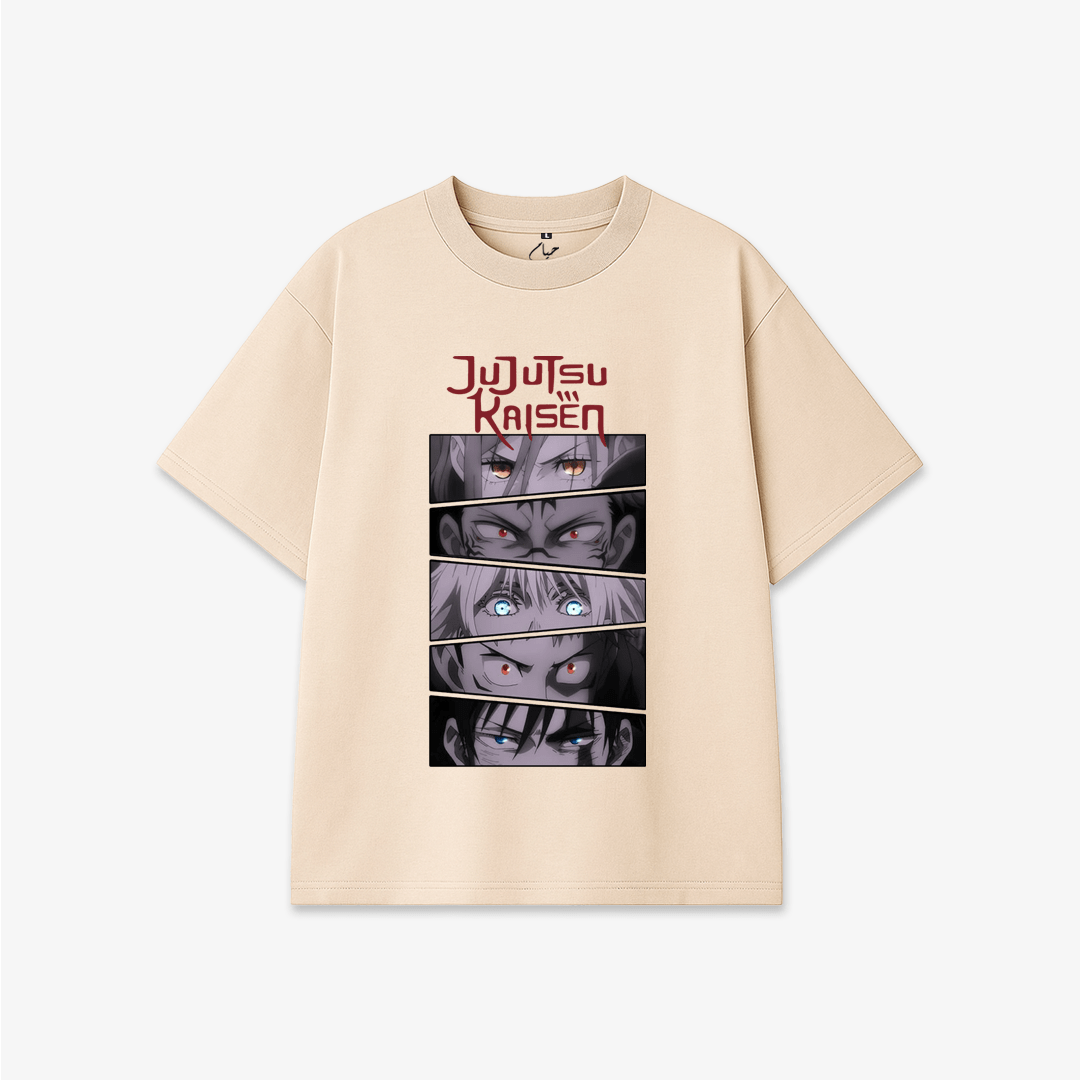 JuJutSu Kaisen Blooded - Printed Oversized T-Shirt