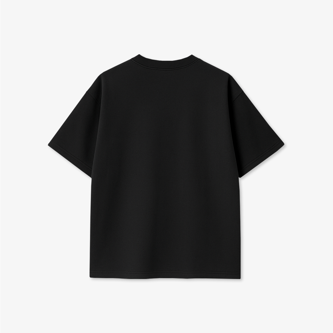 Black Oversized T-Shirt - Casual Tee