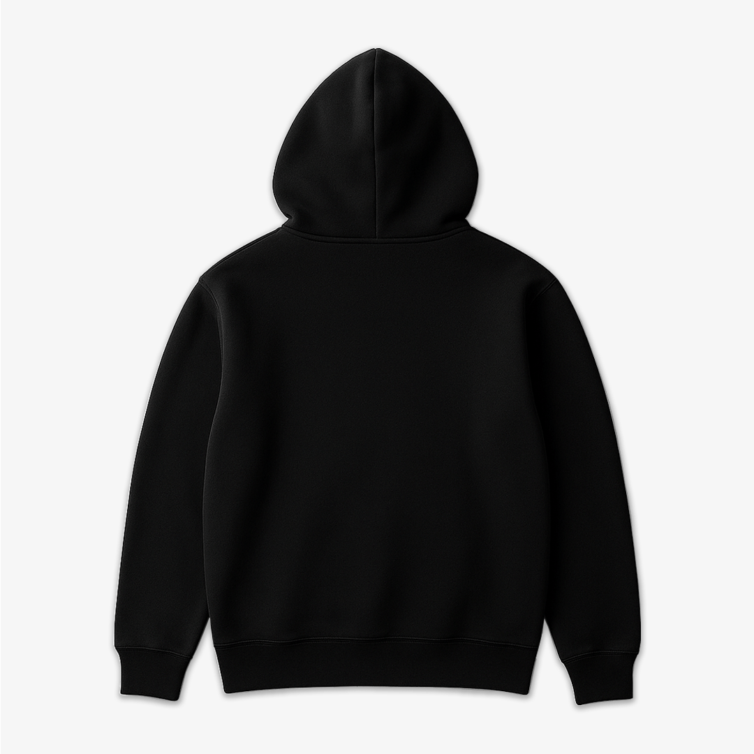 Black Oversized Hoodie - Premium Streetwear