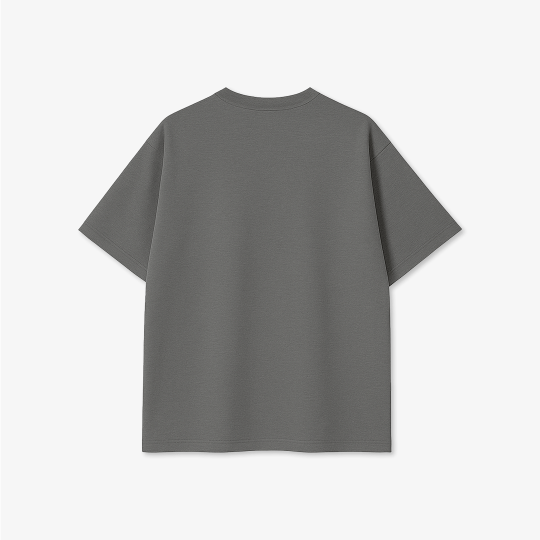 Grey Oversized T-Shirt - Casual Wear