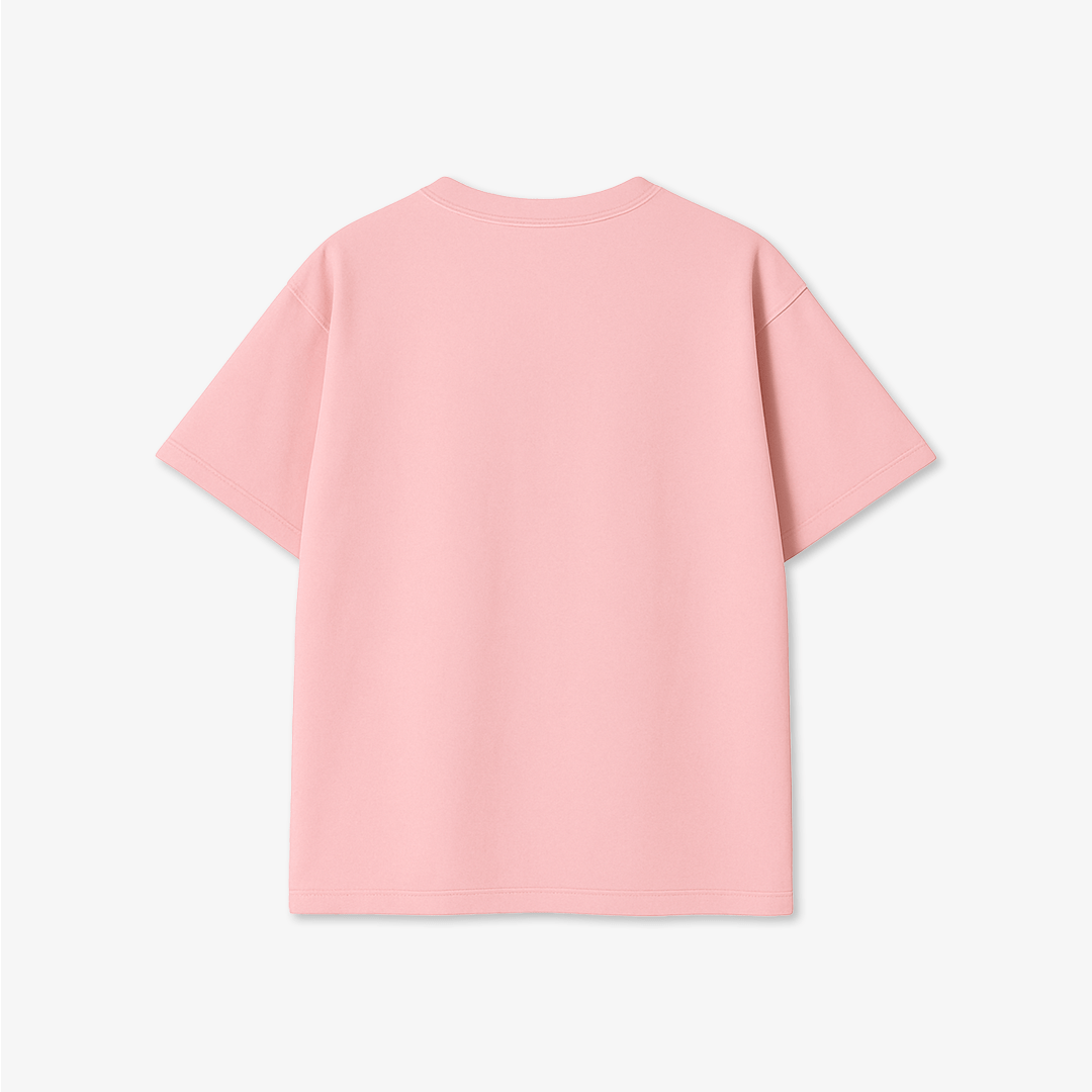 Pink Oversized T-Shirt - Casual Wear