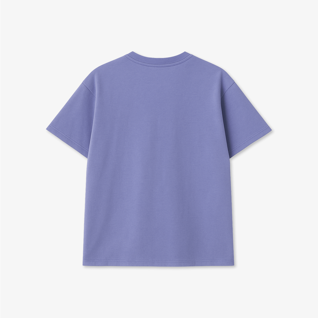 Purple Oversized T-Shirt - Casual Wear